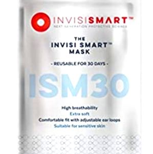 Invisi Smart Technology reusable face masks